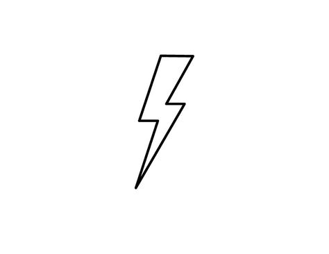 Lightning Bolt Outline Tattoo, Simple Lightning Bolt Tattoo, Rave Tattoo, Hercules Tattoo, Blitz Tattoo, Lightning Bolt Tattoo, Around Arm Tattoo, Lightning Tattoo, Bolt Tattoo