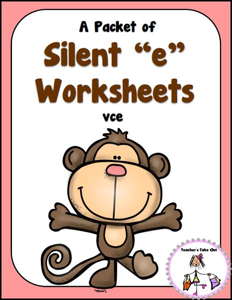 Silent E Worksheets, Vce Words, Cvce Worksheets, Silent E Words, Phonics Reading Passages, Word Work Stations, Cvc Words Worksheets, Silent E, Cvce Words