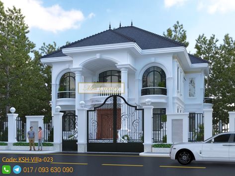 Home Designs Exterior, Emporio Architect, Classical House, Andrea Palladio, Classic House Design, House Outside Design, Design Exterior, Cool House Designs, Tangerang