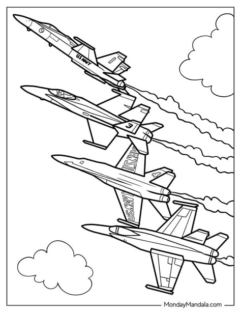 20 Jet Coloring Pages (Free PDF Printables) Planes Coloring Pages, Airplane Coloring Pages Free Printable, Jet Coloring Page, Reception Classroom, Airplane Coloring Pages, Airplane Activities, Kids Colouring, Free Kids Coloring Pages, Homeschool Preschool Activities