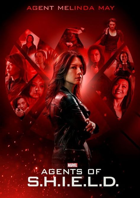 Agents Of Shield May, Agents Of Shield Characters, New Ghost Rider, Marvel Vs Capcom Infinite, Shield Cast, Marvel Shield, Melinda May, Marvel Movie Posters, Fitz And Simmons