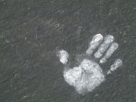 Chalk handprint. Child's chalk handprint an asphalt driveway , #AFF, #Child, #handprint, #Chalk, #driveway, #asphalt #ad Chalk Driveway, Asphalt Driveway, Chalk Art, Stock Photography Free, Hand Print, Driveway, Chalk, Stock Images, Education