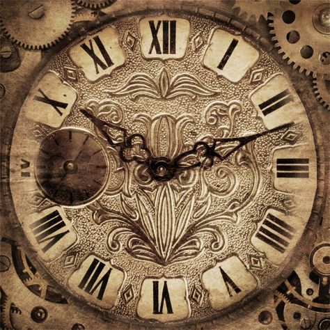 Vintage Clock Aesthetic, Steampunk Icons, Steampunk Photography, Clock Aesthetic, Steampunk Tendencies, Clock Wallpaper, Clock Art, Time Clock, Studio Props