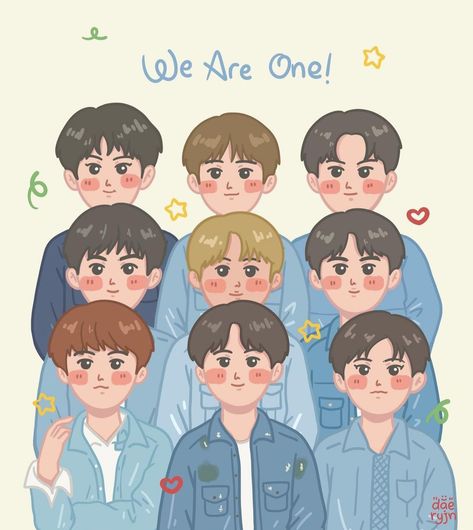 cr: daeryn on twitter Exo Chibi Fanart, Exo Stickers, Exo Chibi, Exo Art, Exo Wallpaper, Exo Fanart, Exo Lockscreen, Cup Sleeve, Art Diary