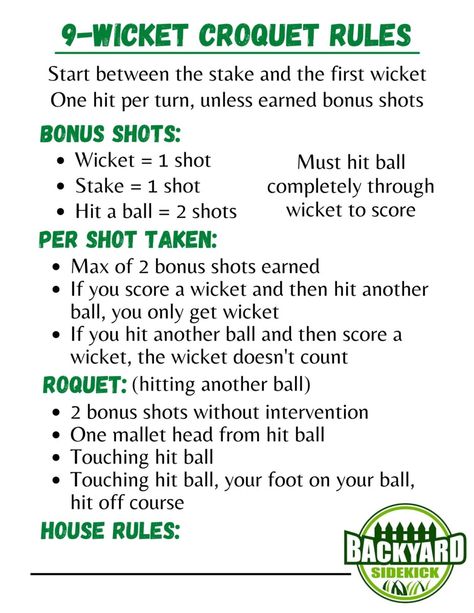 How To Play Croquet, Croquet Rules, Croquet Party, Croquet Game, Outdoor Yard Games, Diy Yard Games, Fun Backyard, Jasmine Wedding, Lake Ideas