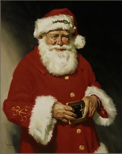 The classic poise for Mr.Kris Kringle (aka Santa). Santa Artwork, Original Santa Claus, Santa Claus Pictures, Christmas Symbols, Santa Paintings, Santa Claus Images, Party Cartoon, Santa Art, Saint Nick