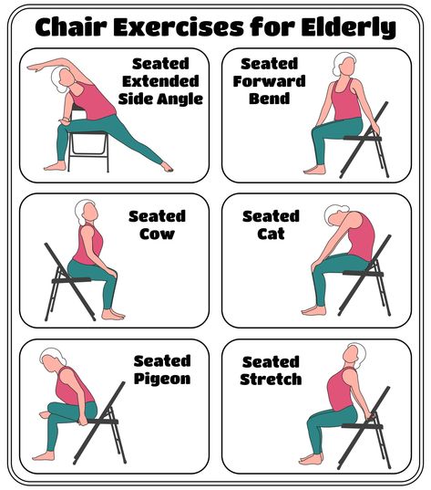 Printable Chair Exercises For Seniors Reduce The Belly Chair Fitness For Seniors, Chair Exercises For Seniors Printable, Senior Yoga Chair Exercises, Chair Exercises For Seniors Over 50, Chair Workout Exercises, Chair Exercises For Belly, Chair Exercises For Seniors, Neck And Shoulder Exercises, Exercises For Seniors