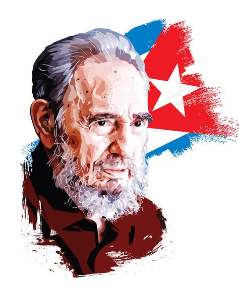 Fidel Castro Art, Fidel Castro Quotes, Cuba Fidel Castro, Che Guevara Art, Revolution Art, Cuban Culture, Retro Logo Design, Heart Iphone Wallpaper, Joker Wallpapers