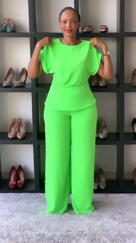 Latest Two Piece Outfits, 2 Pices Dress, Cute Two Piece Outfits, Dress Code For Women, 2 Pieces Outfits, Trendy Dress Styles, Corporate Dress, 2piece Outfits, Chic Dress Classy