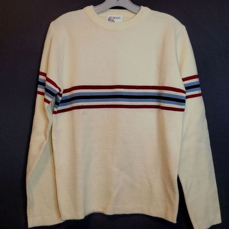 Spice up your wardrobe with these vintage striped pieces! 🌈 Get the 80s and 90s retro vibes with colorful sweaters, a Disneyland tote bag, and a stylish V-neck t-shirt. #VintageFashion #ThrowbackThursday #RetroStyle 🛍️  #Striped #Pullover #Disney #Sweater #Rainbow
#eBay #eBayStore #eBaySeller #etsy #reseller #vintageseller #etsyseller #vintageclothes #upcycle #slowfashion #hazelthepirate
hazelthepirate.com Human Sonic, Retro Sweaters, Disney Sweater, 80s Sweater, Vintage Pullover, Retro Sweater, Vintage Pullovers, Striped Pullover, Steve Harrington