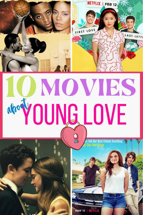 There are many movies out there about young love, but these ten films prove that true romance isn't just a fairy tale. Teen Romance Movies To Watch, Best Rom Coms Movies, Young Adult Romance Movies, Teen Movies To Watch Romcoms, 2000 Romcom Movies, Best 2000s Rom Coms, Best Romance Movies, Early 2000s Romance Movies, Teen Romance Movies