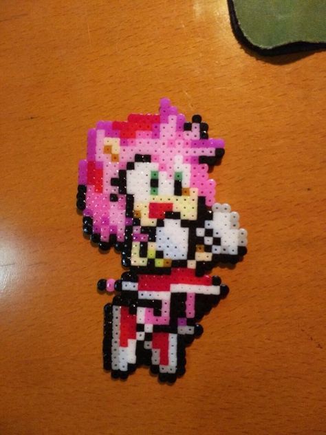 Lps Perler Beads, Helluva Boss Perler Beads, Lps Monkey, Pixel Pokemon, Hamma Beads Ideas, Easy Perler Bead Patterns, Kandi Kid, Kandi Ideas, Pearl Beads Pattern