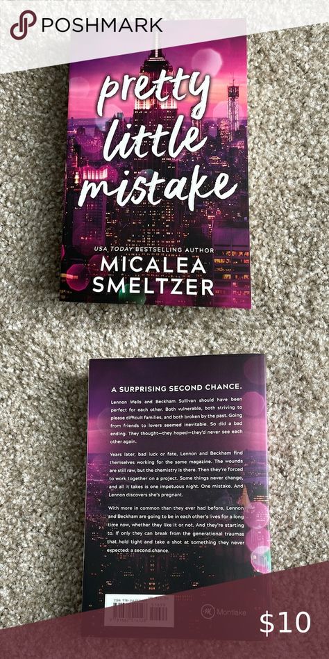 Pretty Little Mistake • Micalea Smeltzer Paperback Book Micalea Smeltzer, Some Things Never Change, Paperback Books, Bestselling Author, Stuff To Do, Fashion Shop, The Past, Buy And Sell, Turn Ons