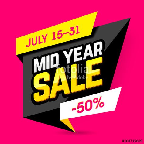 Mid Year Sale, Big Sales Banner, Victorian Frame, Sale Flyer, Media Sosial, Music Files, Sale Banner, Banner Printing, Banner Vector