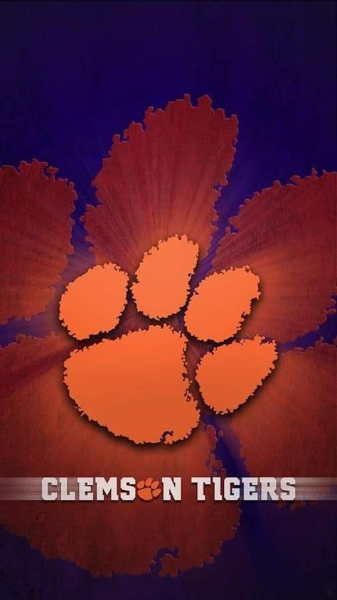 Clemson Aesthetic, Clemson Wallpaper, Wallpaper Para Iphone, Clemson Tigers Wallpaper, Tigers Wallpaper, Dandelion Pictures, Clemson Tiger Paw, Iphone Wallpaper Stars, Panther Pride