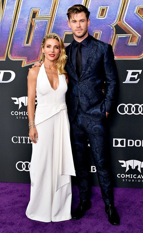 Chris Hemsworth Says Wife Elsa Pataky Is ‘Sick’ of Seeing Him Shirtless Onscreen Hemsworth Family, Chris Hemsworth Wife, Chris Hemsworth And Elsa Pataky, Avengers Black Widow, Katherine Schwarzenegger, Letitia Wright, Chris Hemsworth Thor, Elsa Pataky, Arm Muscles