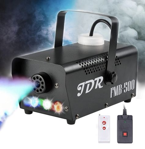 Introducing the ultimate tool for creating an unforgettable atmosphere at any event - the Fog Machine JDR Smoke Machine with Controllable LED Light! With its powerful 500-watt motor and 2000CFM output, this machine is capable of generating a thick, billowing fog that will take your event to the next level. College Halloween Party, Fog Machines, Best Night Ever, Fog Machine, College Halloween, Cracked Screen, Rgb Led Lights, Air Humidifier, Party City