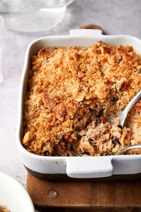 Turkey Rice Casserole Leftover Turkey Rice Casserole, Turkey And Rice Recipes, Turkey And Rice Casserole, Turkey Rice Casserole, Casseroles Ground Beef, Turkey Hash Recipe, Turkey Casserole Recipes, Easy Delicious Casseroles, Turkey Casserole Recipes Leftover