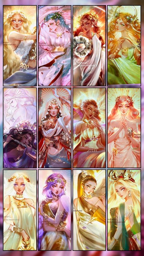 Zodiac Signs Images, Arte Aries, Pieces Zodiac, Zodiac Signs Pictures, 12 Cung Hoàng Đạo, Zodiac Characters, Zodiac Signs Months, Planets Art, Cute Galaxy Wallpaper