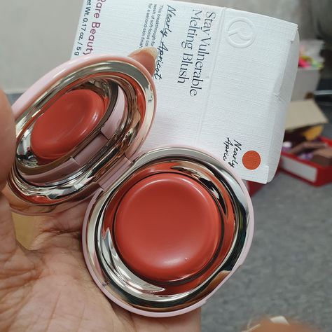 SALE ON Rare Beauty Stay Vulnerable Melting Blush ❤️❤️ Sale price: 3,660 BDT regular price: 3,880 BDT Available Sahdes: Nearly Apricot Nearly Berry Nearly Mauve Nearly Neutral Nearly Rose ✅ Inbox us / ORDER from website Get an extra discount with code: new10 https://lavishta.com/product/stay-vulnerable-melting-blush/ Rare Beauty Nearly Apricot, Beauty Cream, Rare Beauty, Cream Blush, Sale Price, Apricot, Berry, Blush, Makeup