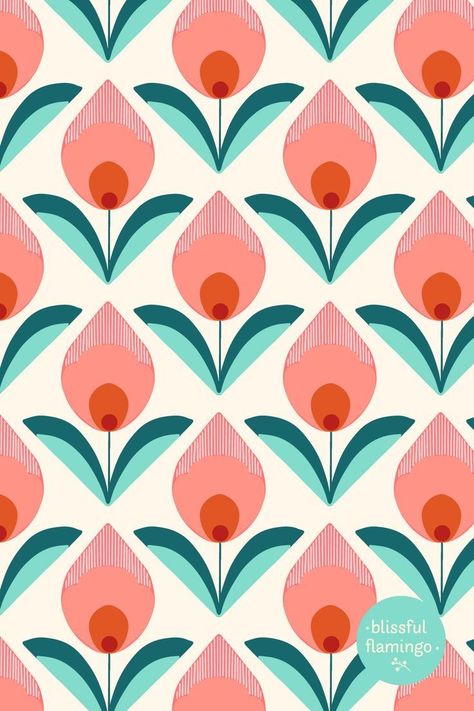 Repeating Pattern Design, Logo Fleur, Motifs Textiles, Fabric Home Decor, Pattern Design Inspiration, Geometric Pattern Design, Textile Pattern Design, Geometric Flower, Logo Creation