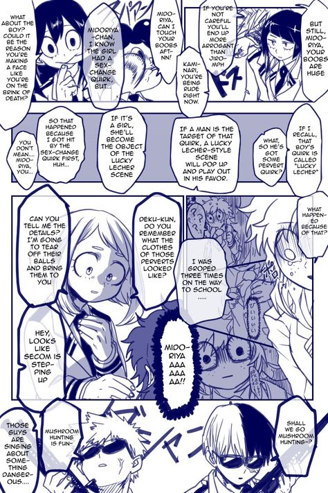 Haha lol. I love this story. Read this, you will understand why. Fem Deku, Character Tropes, Deku Boku No Hero, Boku No Academia, Super Powers Art, My Hero Academia Memes, Buko No Hero Academia, Boku No Hero Academia Funny, Izu