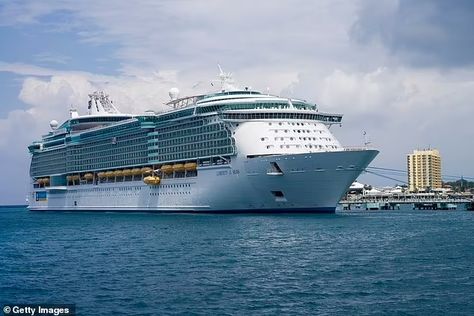 'Drunk' cruise ship passenger, 20, jumps overboard 18-story Royal Caribbean's Liberty of the Seas into sea off Cuba at 4am as family watched helplessly | Daily Mail Online Cruse Ship, Liberty Of The Seas, Biggest Cruise Ship, Saint Ann, Royal Caribbean International, Ocho Rios, Royal Caribbean Cruise, Cruise Ships, Caribbean Cruise