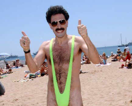 Daily Mirror: Six men wearing Borat mankini costumes arrested in Kazakhstan and fined for indecency https://t.co/9MxB5PnvmY Sacha Baron Cohen, Things To Try, Hair Do, Kid Rock, World News