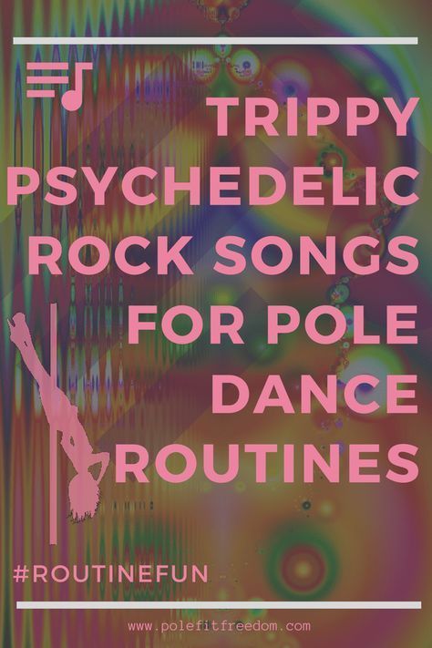 A Playlist of Psychedelic Rock Songs, which are perfect for trippy and creative pole dancing routines! Get inspired with some trippiness! Pole Dancing For Beginners, Belly Dancing Classes, Pole Moves, Pole Dancing Fitness, Rock Songs, Learn To Dance, Dance Routines, Dance Lessons, Pole Fitness