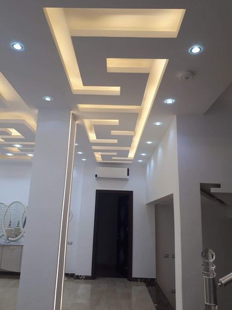 False Ceiling Ideas, Coffered Ceiling Design, False Ceiling Designs, Simple False Ceiling Design, Gypsum Ceiling Design, Simple Ceiling Design, Ceiling Wallpaper, Interior Ceiling Design, House Interior Design Styles