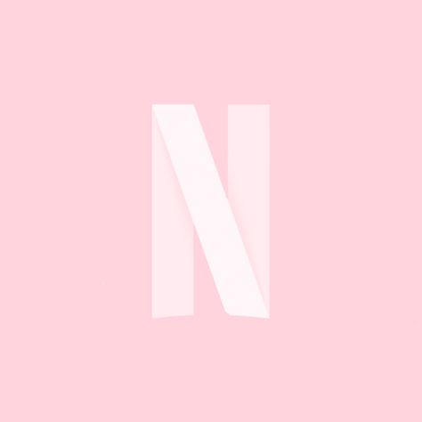 Pink Netflix App Icon, Photo Pink Icon, Aesthetic Icons For Apps Pink Phone, Netflix App Icon, Baby Pink Wallpaper Iphone, Pastel Pink Icons:), App Ikon, Netflix App, Zestaw Ikon