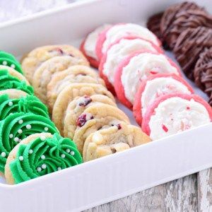 Four Christmas Cookies From One Dough Christmas Cookie Dough, Basic Dough Recipe, Peppermint Sugar Cookies, Gunny Sack, Delicious Christmas Cookies, Easy Christmas Cookie Recipes, Dessert Aux Fruits, Christmas Cookies Easy, Desserts Vegan