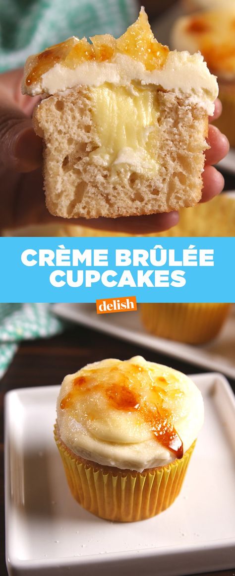 Ideas For Cupcakes, Creme Brûlée, Oreo Cupcakes, Easy Cupcakes, Food Cakes, Easy Cake, Cupcake Recipes, Cake Cookies, Just Desserts