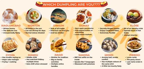 What Kind of Dumpling Are You? Around the World in 12 Dumplings! - Klook Travel Blog Types Of Dumplings, Wonton Noodles, Gf Recipes, Peanut Sauce, Samosa, Chinese Restaurant, Dim Sum, Deep Fried, Dumplings