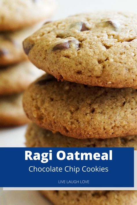 Ragi Cookies Recipe, Karachi Biscuits, Ragi Cookies, Millet Cookies, Ragi Recipes, Indian Cookies, Cookies Eggless, Baked Snacks, Healthy Baking Desserts