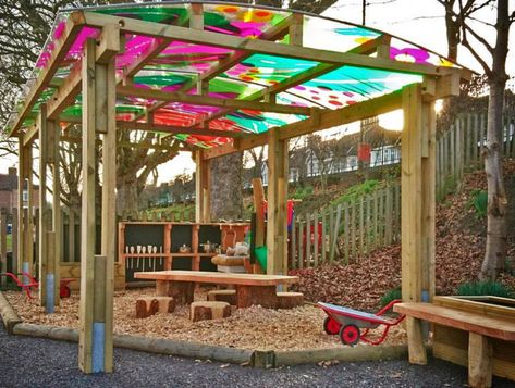 Outdoor classroom design and build | Infinite Playgrounds Outdoor Classroom Design, School Outdoor Classroom, Preschool Playground, Outdoor Play Space, Outdoor Learning Spaces, Outdoor Play Spaces, Outdoor Play Areas, Sensory Garden, Outdoor Play Area