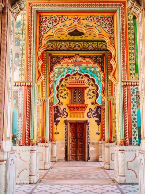 Patrika Gate Jaipur, Sliding Gate Ideas, India Architecture, Leo Tattoos, Leo Season, Visit India, Awesome Places, Walled City, Indian Architecture