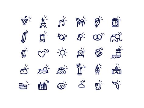 Wanted is a Facebook community with more than 350,000 members spread across the world 🗺  Here are some of the icons we designed for them, the total set contains over 60 icons.  And each of these ha... Icon Set Design, Hands Icon, Grit And Grace, Hand Drawn Icons, Icon Illustration, Over 60, Icon Set, Icon Design, Illustration Design