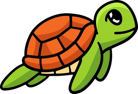 Sea Turtle Drawing, Turtle Cartoon, Cartoon Template, Art Turtle, Turtle Images, Cartoon Turtle, Turtle Drawing, Coloring Pages Inspirational, Pokemon Coloring