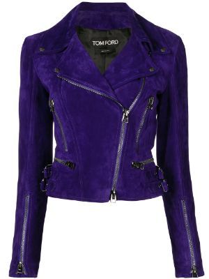 Purple Closet, Carlos Costume, Egyptian Clothes, Purple Clothes, Red Suede Jacket, Men Celebrities, Biker Fashion, Purple Leather Jacket, Dr Wardrobe