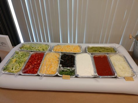 Grad Party Taco Bar, Grad Taco Bar, Graduation Taco Bar Grad Parties, Graduation Taco Bar, Walking Taco Graduation Party Ideas, Graduation Walking Taco Bar, Taco Bar Graduation Party, Outdoor Graduation Party Ideas High School Food Taco Bar, Taco Graduation Party Ideas