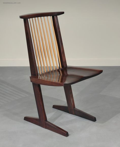 Nakashima Chair, George Nakashima Furniture, Nakashima Furniture, Ergonomic Stool, Home Music Rooms, George Nakashima, Woodworking Inspiration, Wood Carving Designs, Bright Ideas