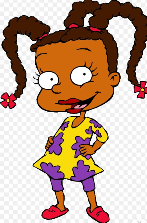 Cartoons 50s, Nickelodeon Cartoon Characters, Susie Carmichael, Best 90s Cartoons, Rugrats Characters, Rugrats Cartoon, Drawings With Meaning, Angelica Pickles, 90s Cartoon Characters