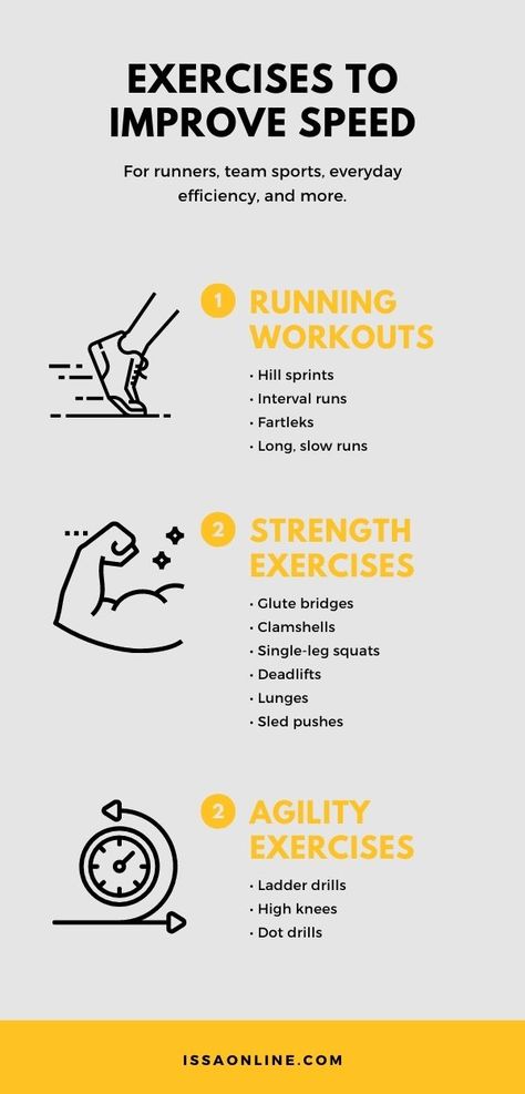 Exercises to Improve Speed: Training That Benefits Everyone | ISSA Increase Running Speed, Sprinter Workout, Improve Running Speed, How To Improve Running, Track Workout Training, Stamina Workout, Agility Workouts, Rugby Training, Speed Workout