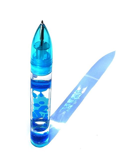 YUE ACTION Liquid Motion Timer Pen / Liquid Timer Pen / Multi Colored Fidget Pen for for Desk Toys, Novelty Gift ,Novelty Toy, Single Pack Liquid Timer, Fidget Pen, Novelty Pen, Time Pass, Pen Accessories, Novelty Toys, Desk Toys, Bright Colored, Work Desk