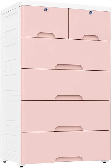 Plastic Drawers For Clothes, Cute Drawers For Clothes, Small Drawers Storage, Clothes Dresser, Drawers For Clothes, Plastic Wardrobe, Cabinet Clothes, Drawers Closet, Plastic Dresser