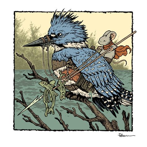 Mouse Guard Rpg, David Petersen, Mouse Illustration, Animal Sketches, Fantasy Creatures, Character Concept, Dungeons And Dragons, Comic Art, Animal Art