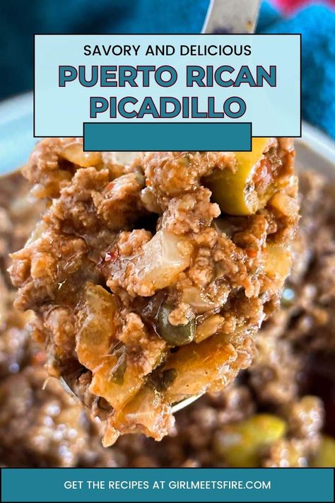 Enjoy the delightful and flavorful Puerto Rican Picadillo, a versatile base for many beloved dishes. This quick and easy recipe is perfect for regular weekday meals, whether as a filling or a main course. Picadillo Recipe Puerto Rican, Puerto Rican Empanadas Recipe, Puerto Rican Picadillo Recipe, Puerto Rican Picadillo, Puerto Rican Empanadas, Picadillo Recipe, Weekday Meals, Empanadas Recipe, Iron Skillet