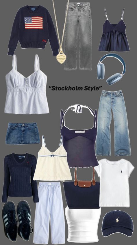 Stockholm Style School Outfits, Stolckom Outfit, Stolckom Style, Outfit Ideas For School Summer, Stockholm Style, Outfit Inspo Casual, Stockholm Fashion, School Fashion, Cute Casual Outfits