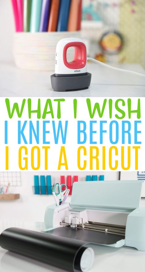 If you’re planning to get a Cricut or are fairly new to using one, check out What I Wish I Knew Before I Got a Cricut. You’ll know what you need to know right from the beginning! Cricut Access, Cricut Mat, Beginner Crafts, Cricut Projects Beginner, Create Diy, I Wish I Knew, Vinyl Crafts, Vinyl Projects, Silhouette Projects